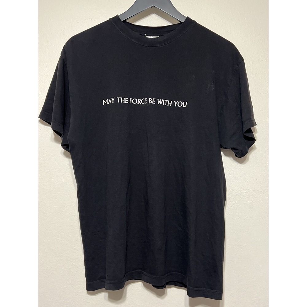 Star Wars Exhibition Tee May The Force Be With You Movie Promo Shirt M